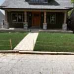 New Lawn Installation Using Grass Seed St. Louis, MO.