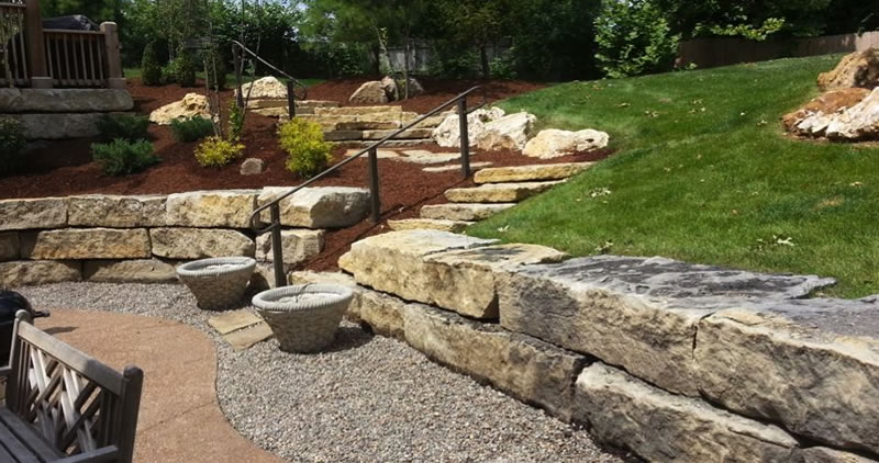 Retaining Wall Construction St Louis Mo Free Consultation - Boulder Retaining Wall Cost Calculator
